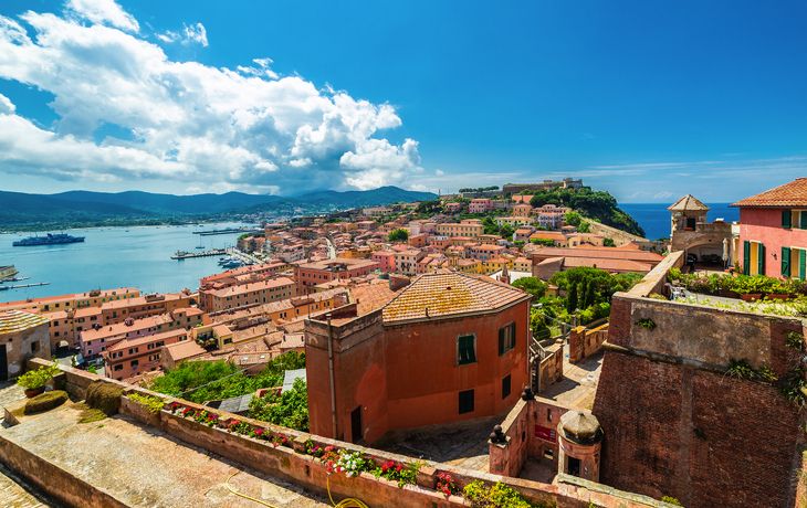 Portoferraio, Altstadt und Hafen