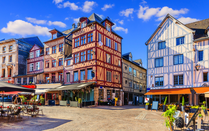 Rouen, alter Marktplatz