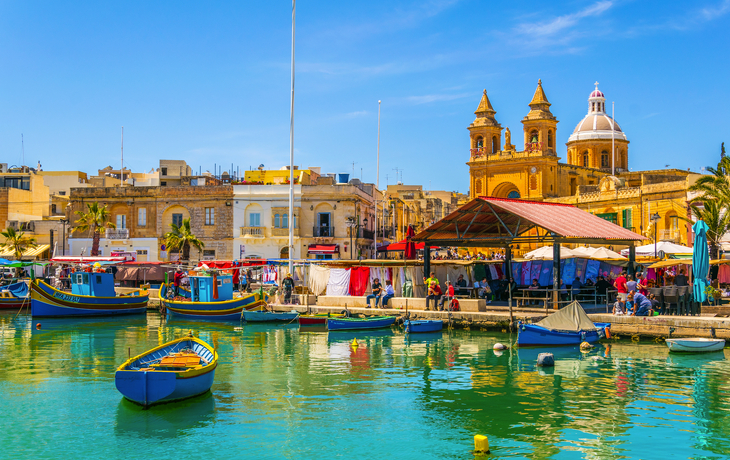 Marsaxlokk, Hafen