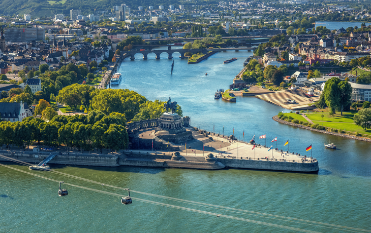 Koblenz, Deutsches Eck 