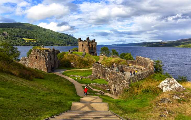 Loch Ness, Ruinen von Urquhart Castle