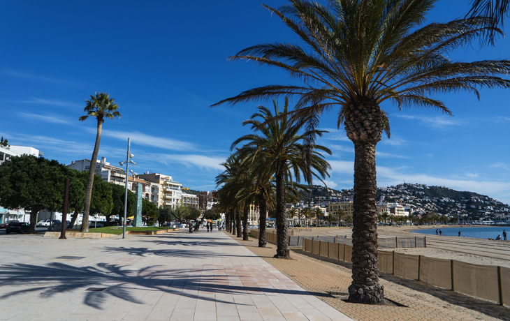 Rosas, Uferpromenade