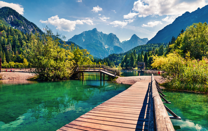 Lac Jasna, près de Kranjska Gora