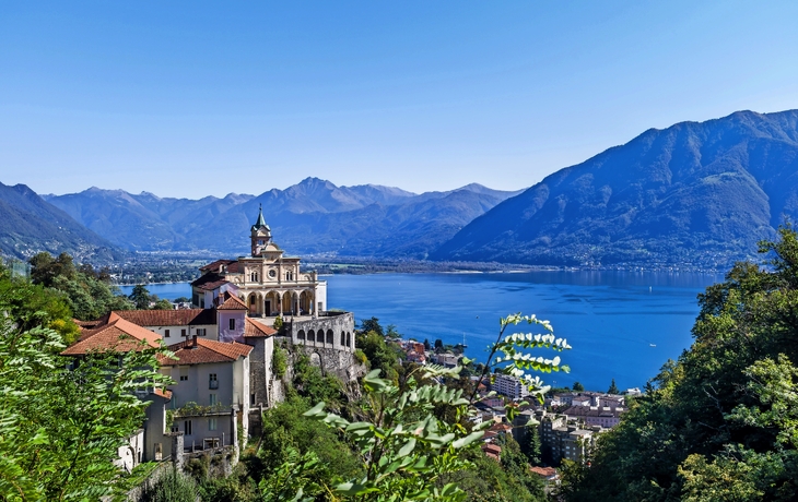 Blick auf Locarno