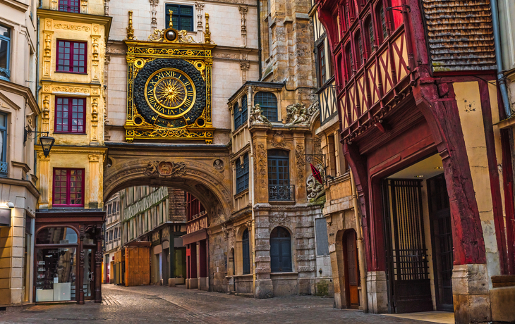 Rouen, «Le Gros Horloge»