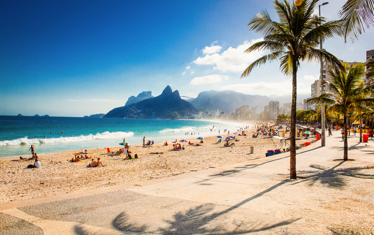 Rio de Janeiro, plage d'Ipanema