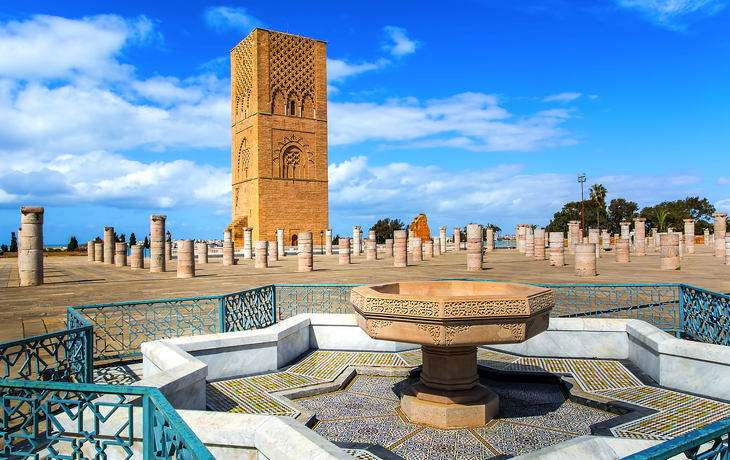 Rabat, Hassan-Minarett 