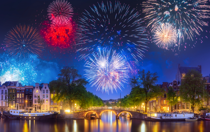 Amsterdam, Feuerwerk
