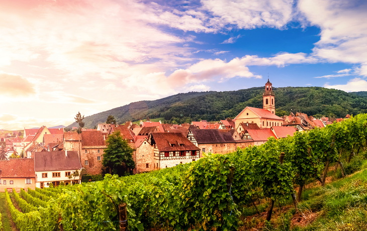 Riquewihr im Elsass, Frankreich
