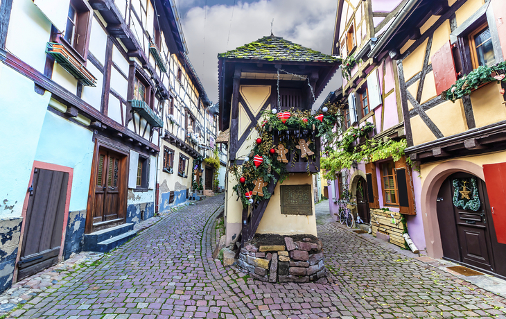 winterliches Eguisheim