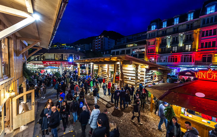 Montreux, Weihnachtsmarkt