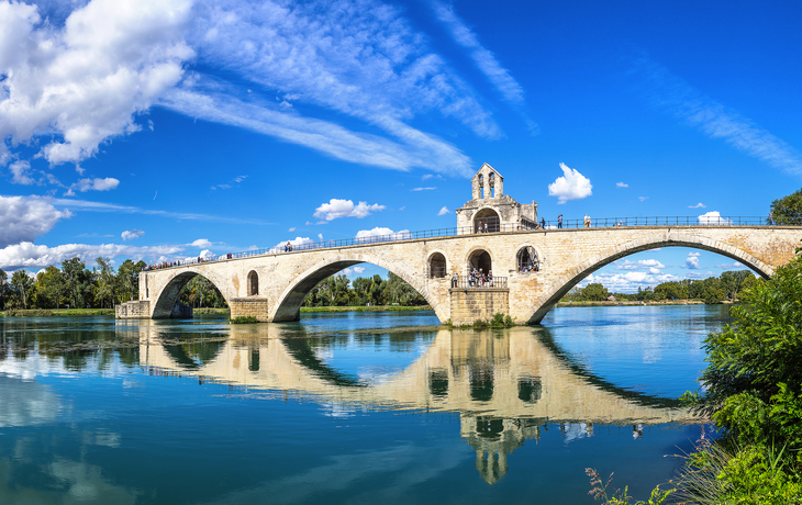 Avignon, pont Saint-Bénézet ou pont d'Avignon