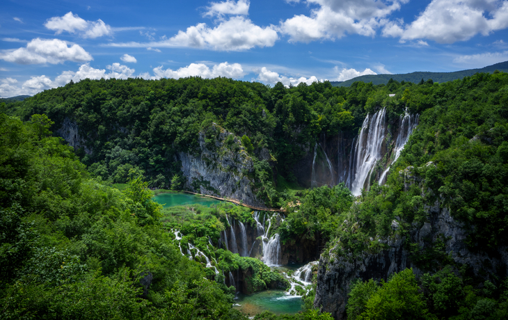 Nationalpark Plitvicer Seen.